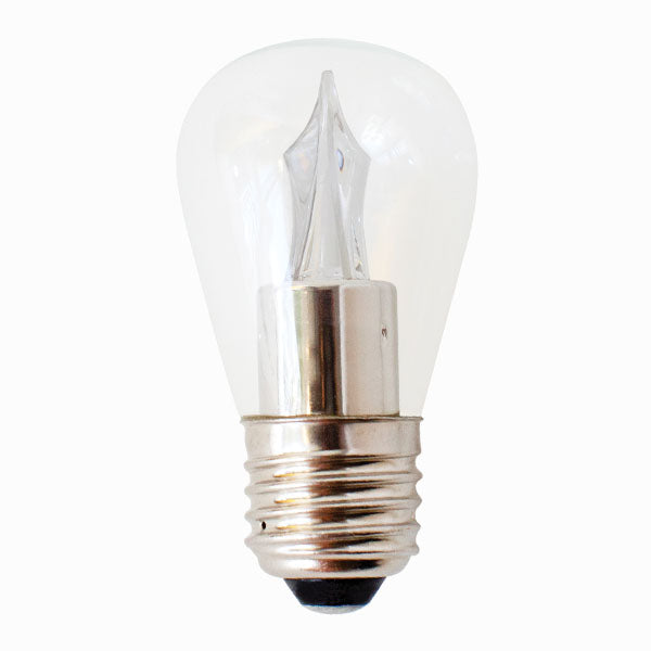 Ushio 2w 120V S14 Clear Utopia LED Bulb Warm White 100Lm 2700K lamp bulb