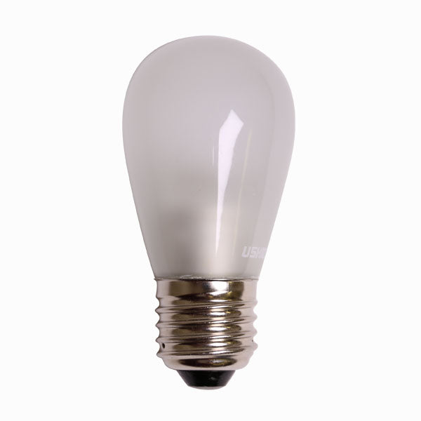 Ushio 2w 120V S14 Frost Utopia LED Bulb Warm White 70Lm 2700K lamp bulb