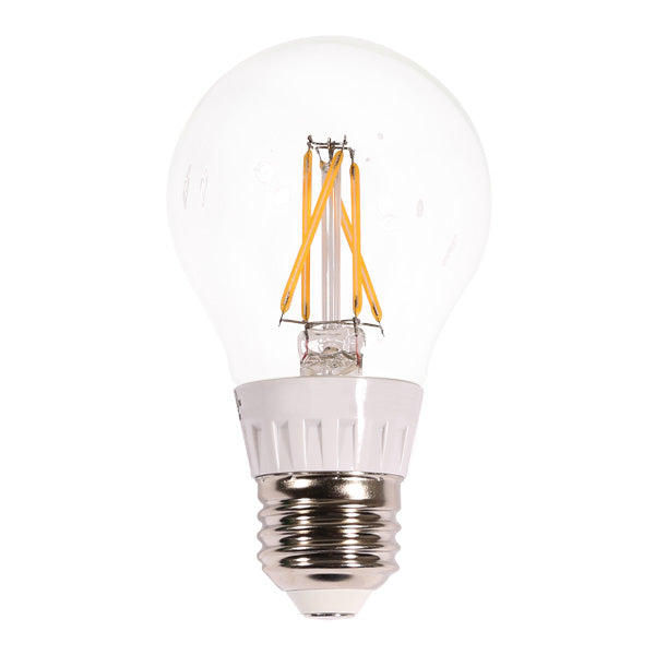 Ushio LED 5W 120V A19 2700K Clear Vintage Bulb