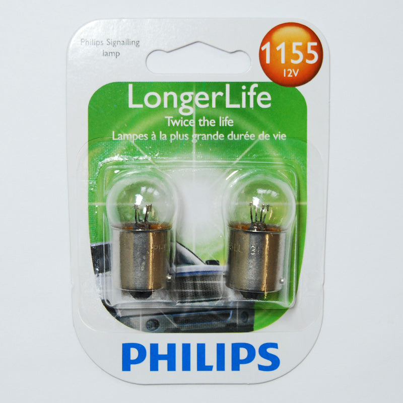 Philips 1155 - 7.5w 13v G6 Long Life Automotive Light Bulb - 2 pk