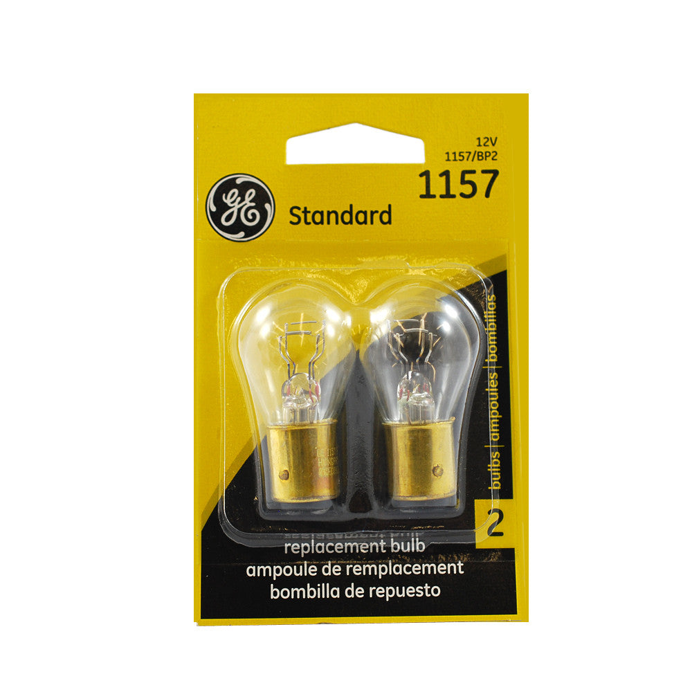 GE  1157 - 27w 12.8v S8 Automotive Lamp - 2 Bulbs