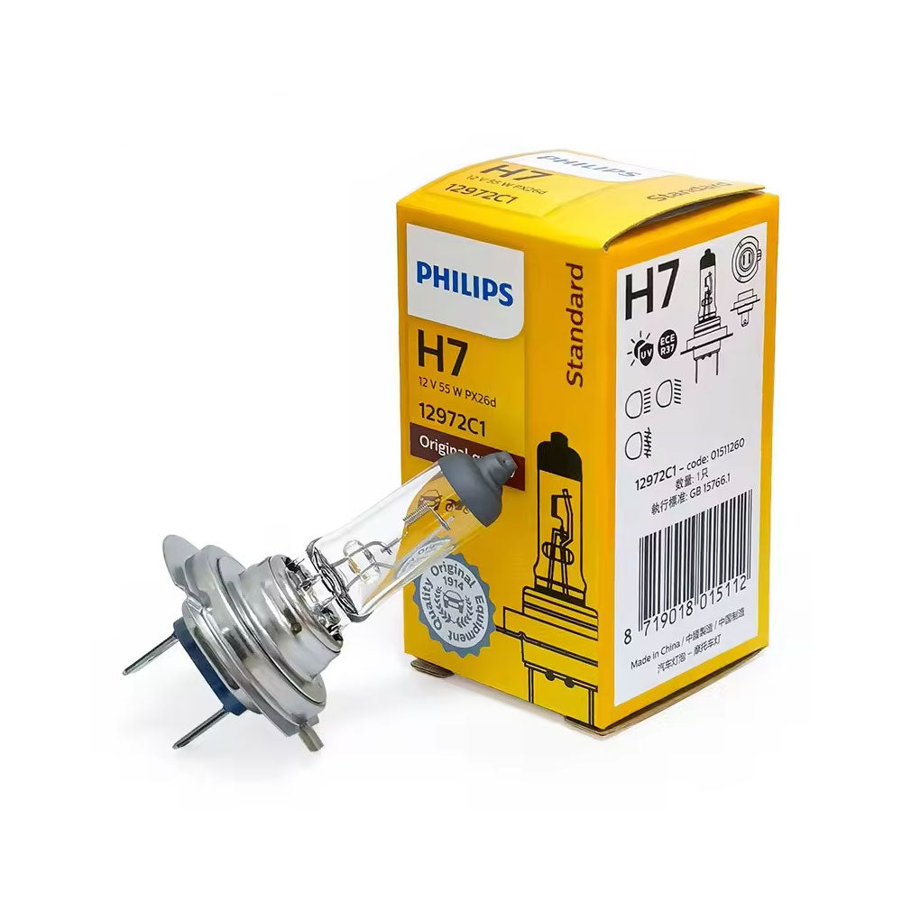 Philips H7 12972 Standard Halogen Headlight Automotive lamp bulb - Pack of 1
