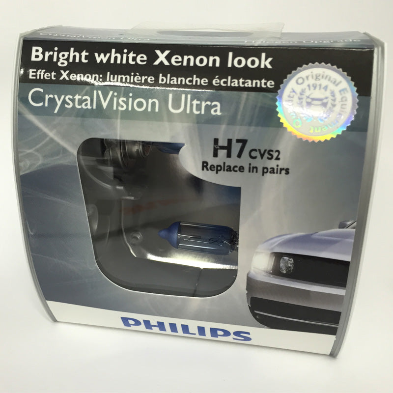 Philips H7 12972 - Crystal Vision Ultra Bright Low and High Beam