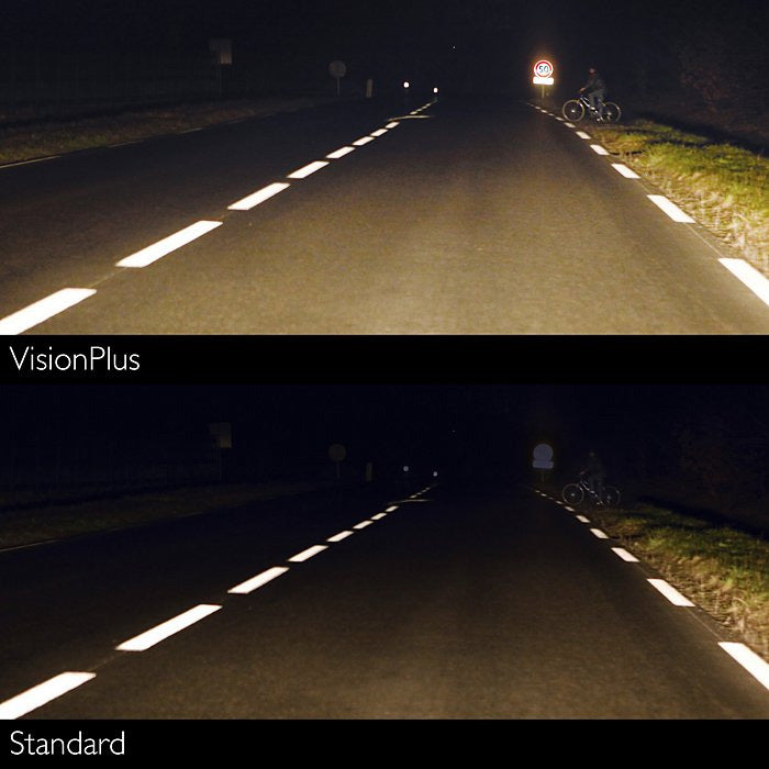 2PK- Philips H7 - Vision Plus Low High Beam Headlamp and Fog Light –  BulbAmerica