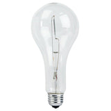 Philips 300w 120v PS25 Clear E26 Photographic Incandescent Light Bulb