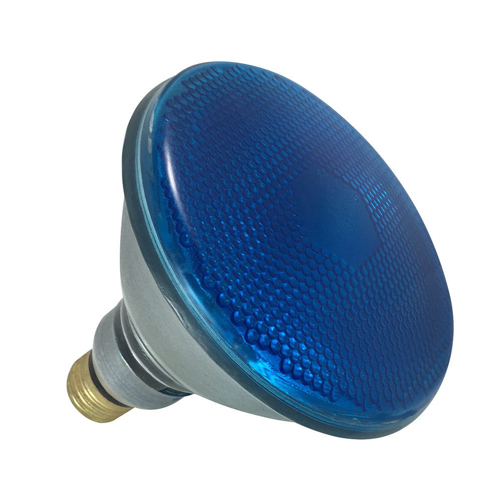 Sylvania BLUE 100w PAR38 Flood 30 deg. Incandescent Reflector Light Bulb - 13948
