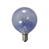 2Pk - Philips 60w G16.5 Globe E12 Candelabra Base Natural Daylight Bulb_1