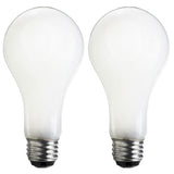 Philips 100w 120v A21 Frosted E26 Rough Vibration Service Incandescent - 2 Bulbs - BulbAmerica