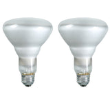 2Pk - Philips 65w 120v BR30 Frosted FL55 Duramax Incandescent Reflector Light Bulb