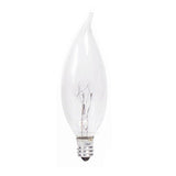 Philips 60w 120v BA9 Clear E12 DuraMax Decorative Incandescent Light Bulb
