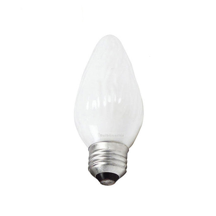 Philips 40w 120v F15 White E26 DuraMax Deco Flame Incandescent Light Bulb - 2 pack