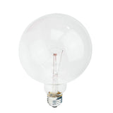 Philips 60w 120v G40 DuraMax Clear E26 Decorative Incandescent Light Bulb
