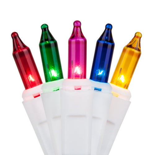 20 Multi Color Craft Lights 4" Spacing