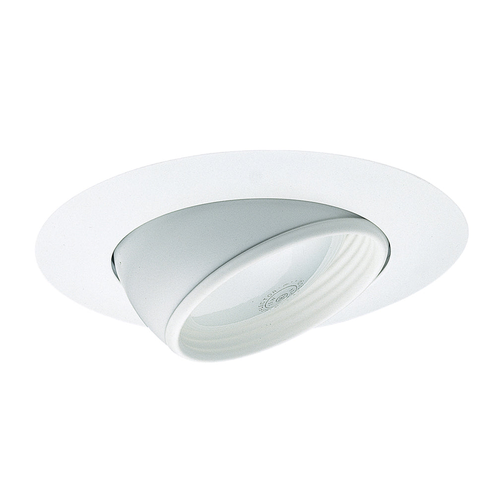 NICOR 6 in. Eyeball w/ White Baffle Trim