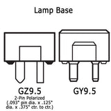 GY9.5 and GZ9.5 ceramic socket lamp holder - 69020 TP-23H Replacement - BulbAmerica