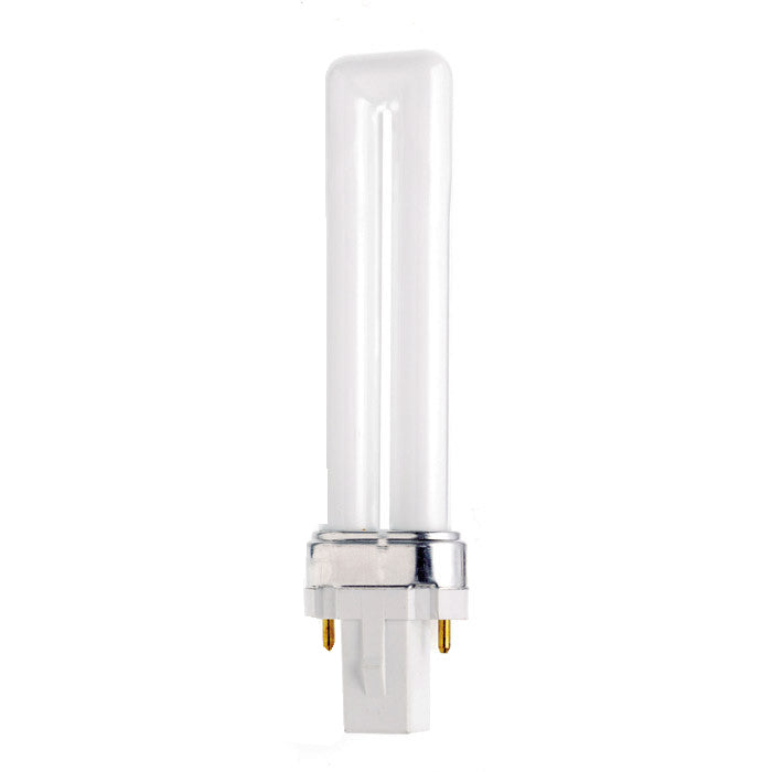 Sylvania 7W Single Tube 2-Pin G23 Plug-In base 5000K fluorescent bulb