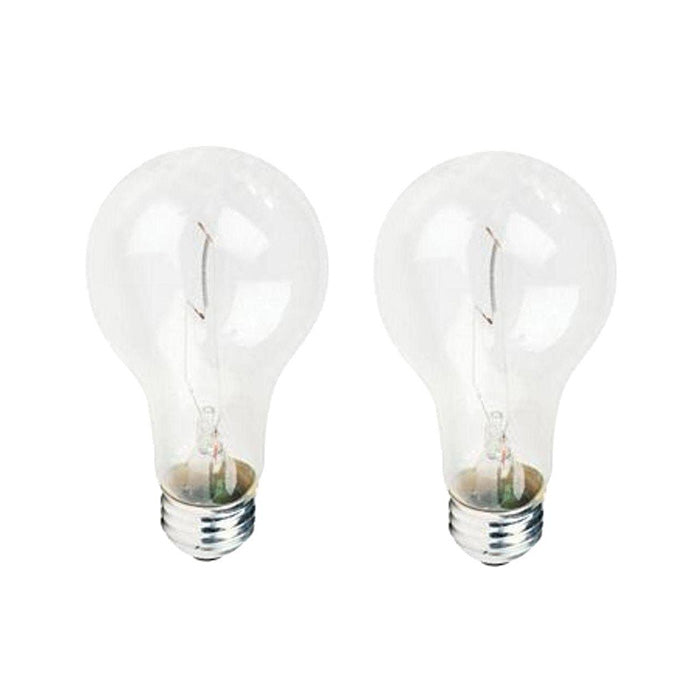 Philips 150w 150A/CL 120/130V Medium Base Clear Light Bulb x 2 pack