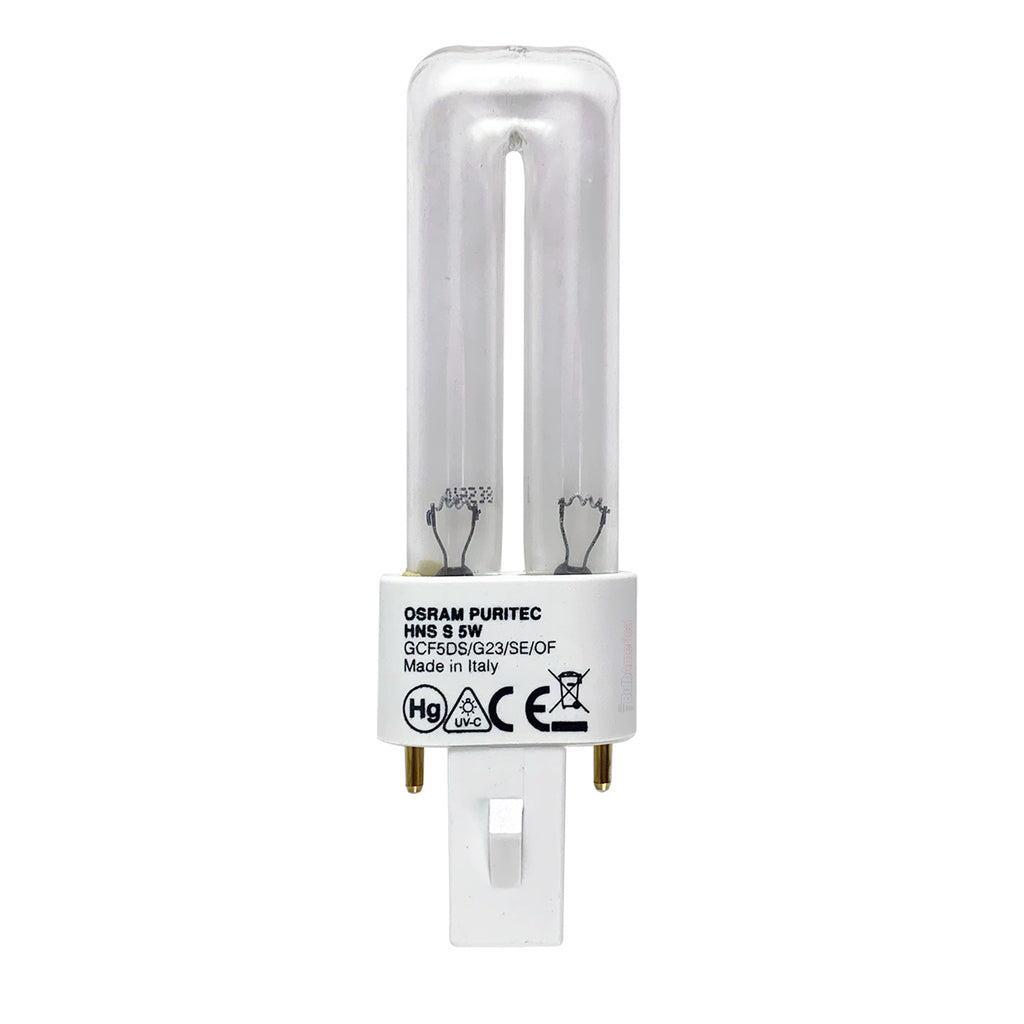 OSRAM 23396 GCF5DS/G23/SE/OF 5W T12.5 G23 UV-C Bulb