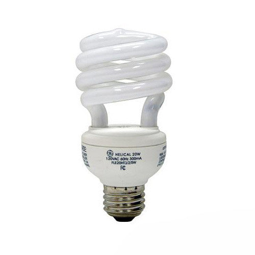 GE 20w T3 Compact Fluorescent Bulb