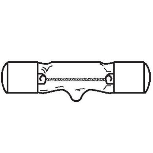 GE 50w 28v A-103 T3 Bi-Pin (Special) Base Aircraft Bulb