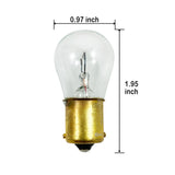 GE 1619 - 27472 13w S8 6.7v BA15s Base Automotive Low Voltage Light Bulb - BulbAmerica