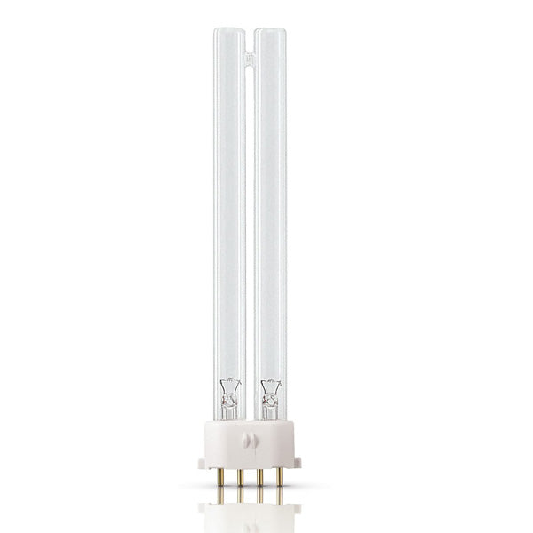 Philips 108258998 TUV PL-S 9w Single Tube 4-pin 2G7 UVC Germicidal Light Bulb