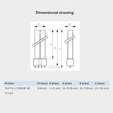 for Light Sources LTC55W/2G11 Germicidal UV Replacement bulb - Philips OEM bulb - BulbAmerica