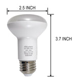 6PK - PILA 6W R20 LED E26 Medium Base 5000K Daylight - Non-Dimmable Bulb - BulbAmerica