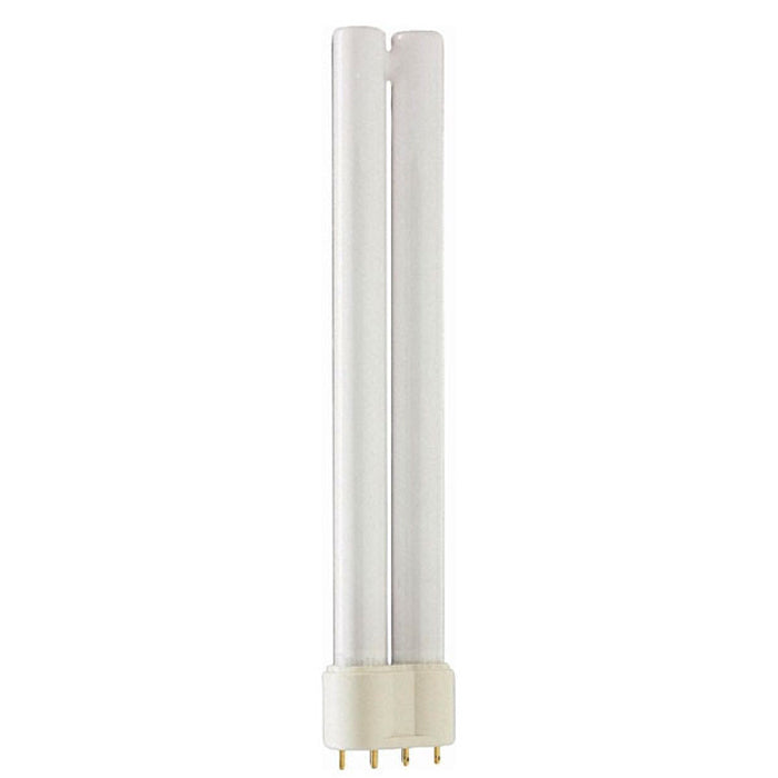 Philips 18w 2G11 3000K PL-L Single Tube 4-Pin Fluorescent Light Bulb ...