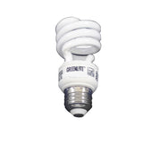GREENLITE 13W 120V Compact Fluorescent Mini Twist Soft White Light Bulb