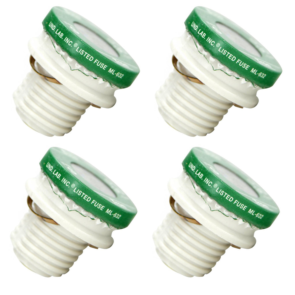 4Pk - Cooper Bussmann Type SL 30 AMP Buss Time Delay Tamper-Proof Base Fuse