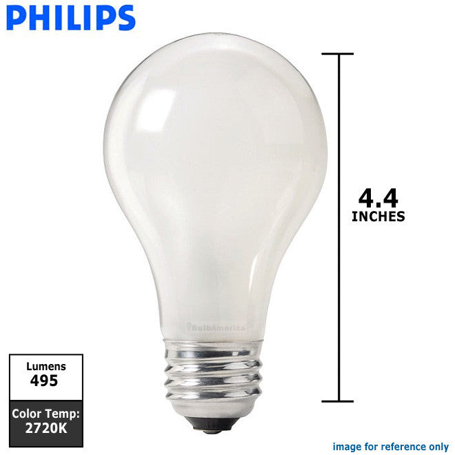 Philips 40w 130v A19 Frosted E26 Incandescent Light Bulb