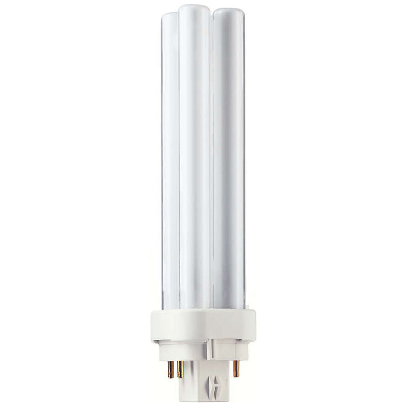 Philips 13w Double Tube 4-Pin G24Q-1 3500K White Fluorescent Light Bulb