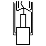 Platinum 200W 120V Clear Double Ended 118mm Halogen Bulb - BulbAmerica