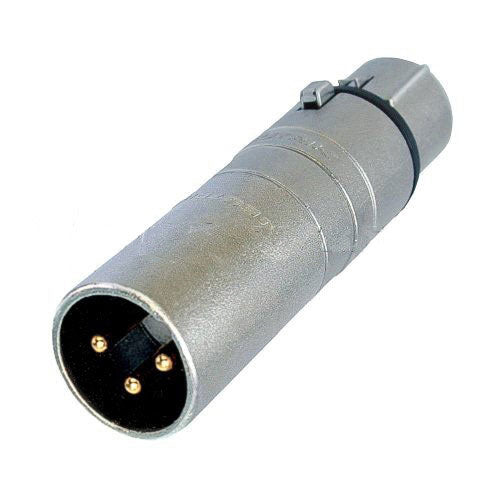 XLR Adaptor 3 pole Female to 3 pole Male DMX lighting connector