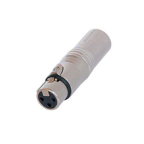 XLR Adaptor 3 pole Female to 5 pole Memale DMX lighting connector