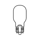 Ge 11w 12v 923 T5 Miniature Wedge Halogen Outdoor Light Bulb - 2 Bulbs - BulbAmerica
