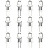 12Pk - Sunlite 10w 12v T2.5 Bi-Pin G4 Base 3200K Clear Incandescent Light Bulb
