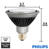 PHILIPS EnduraLED 11W 120V PAR30S Dimmable Indoor Flood Light Bulb_1