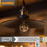 6Pk - Sunlite 2.5w LED G16.5 Globe E12 Base 3000K Bulb - 25W Equiv_1