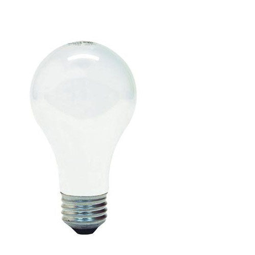 GE 75w 120v A19 E26 Base Incandescent 4 bulbs /Pack