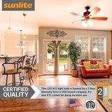 6Pk - Sunlite 6w LED A15 Frosted E17 Base Dimmable 3000K Bulb - 40W Equiv_2