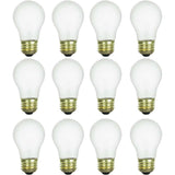 12Pk - Sunlite 40w A15 Incandescent Appliance 120v 2600K Frosted Dimmable Bulb