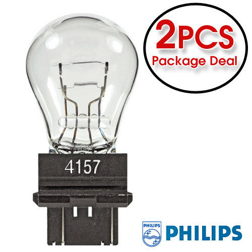 Philips 4157 LL - Long Life Miniature Automotive Lamp - 2 Bulbs