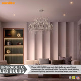 6Pk - 9w Short Neck LED PAR30 E26 Base 3000K Reflector Bulb - 75w equiv_1