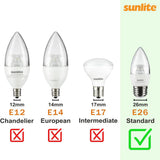 6Pk - 9w Short Neck LED PAR30 E26 Base 3000K Reflector Bulb - 75w equiv_5