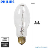 Philips CDM 100W ED17 Clear E26 Base MasterColor ELITE HID Light Bulb - BulbAmerica