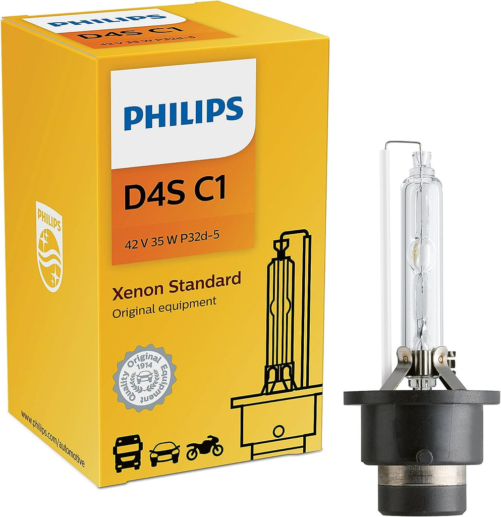 Philips 42402 D4S Xenon HID Headlight Automotive Car Lamp Bulb (Pack of 1)