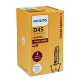 Philips 42402 D4S Xenon HID Headlight Automotive Car Lamp Bulb (Pack of 1) - BulbAmerica