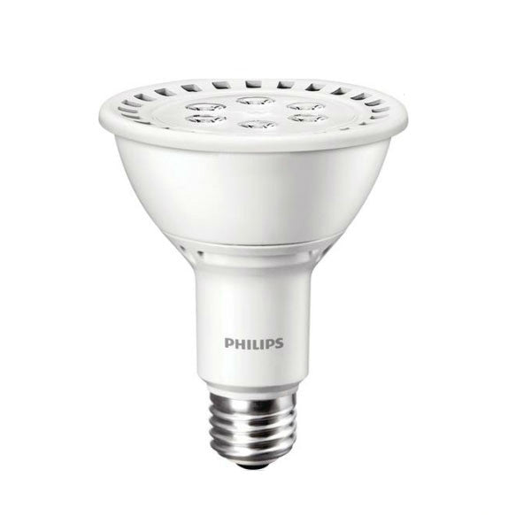 Philips Aiflux 11w PAR30L Dimmable LED Flood Warm White Bulb -75w equiv.